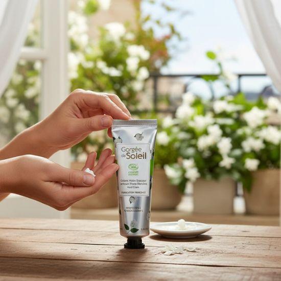 🌼 Crème Mains Bio "Fleurs Blanches"