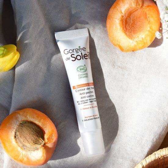 🍑 Crème Contour des Yeux Bio – Nectar d'Abricot
