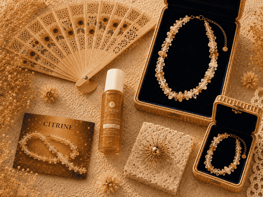 Coffret-Rituel Soleil Bohème Juin 2026 - Box HIPPIE CHIC - Paris