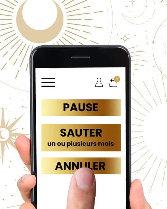 Contrôles d'abonnement sur smartphone